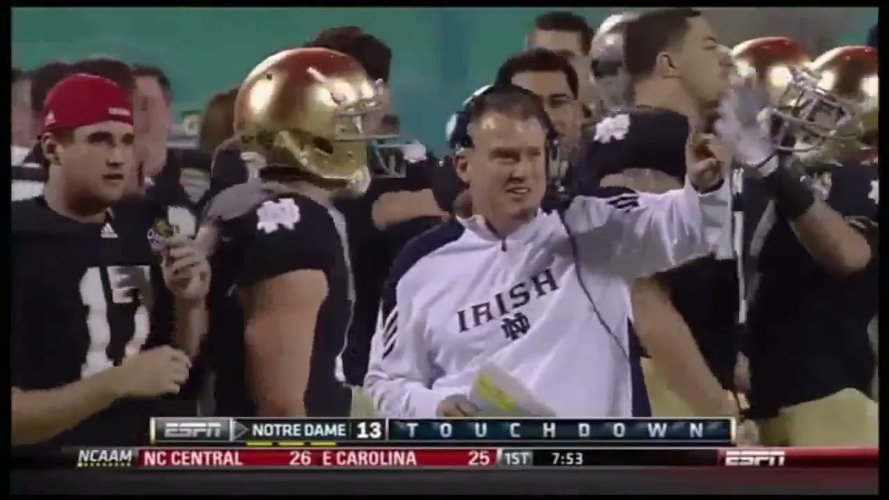 2011 Champs Sports Bowl - Florida State vs Notre Dame December 29th 2011 Highlights