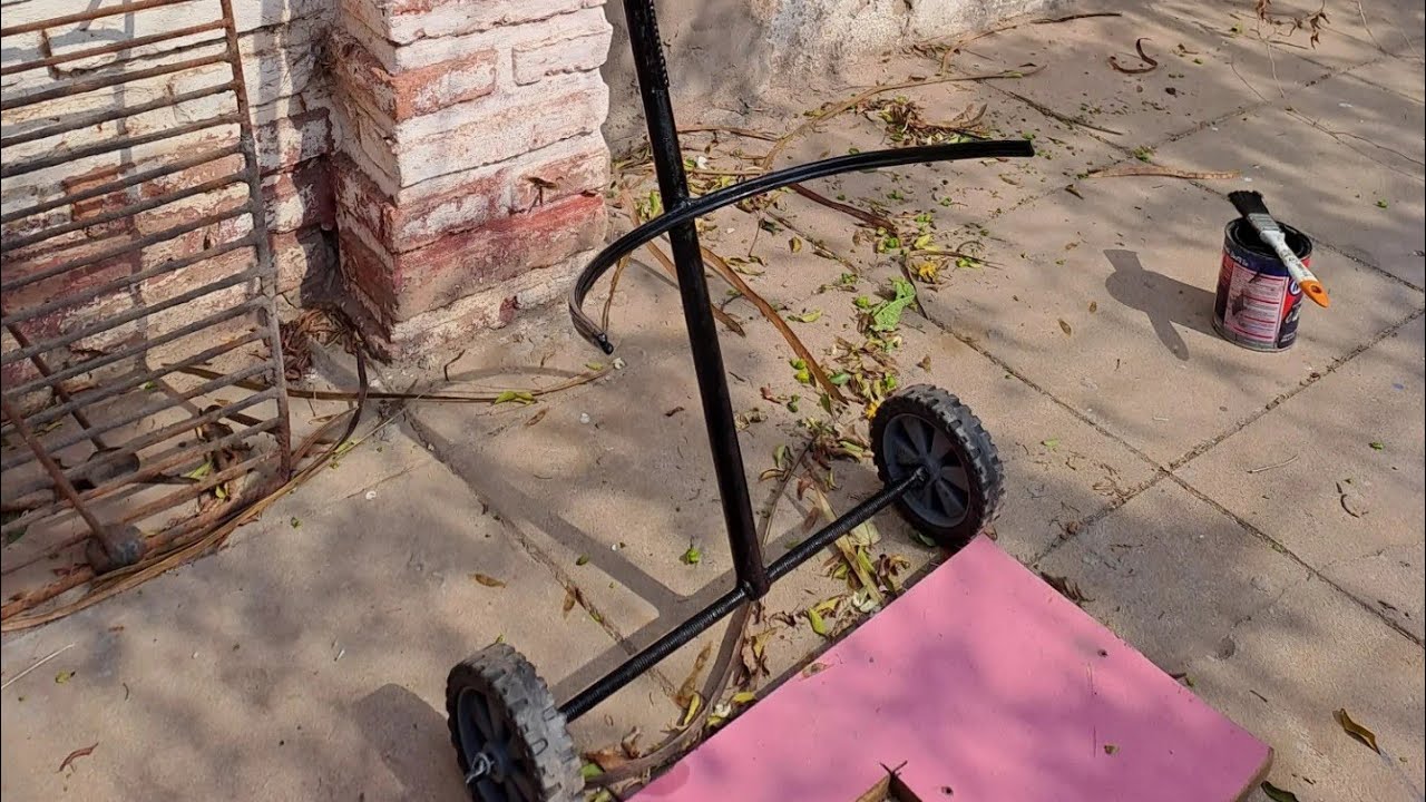 CARRITO PARA LLEVAR LA GARRAFA // IDEA UTIL