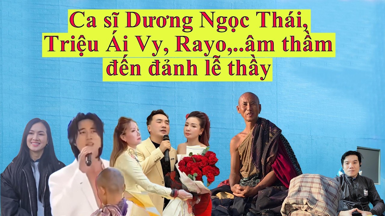 Nhiều người nổi tiếng đã âm thầm đến đảnh lễ thầy Minh Tuệ mà không ai biết