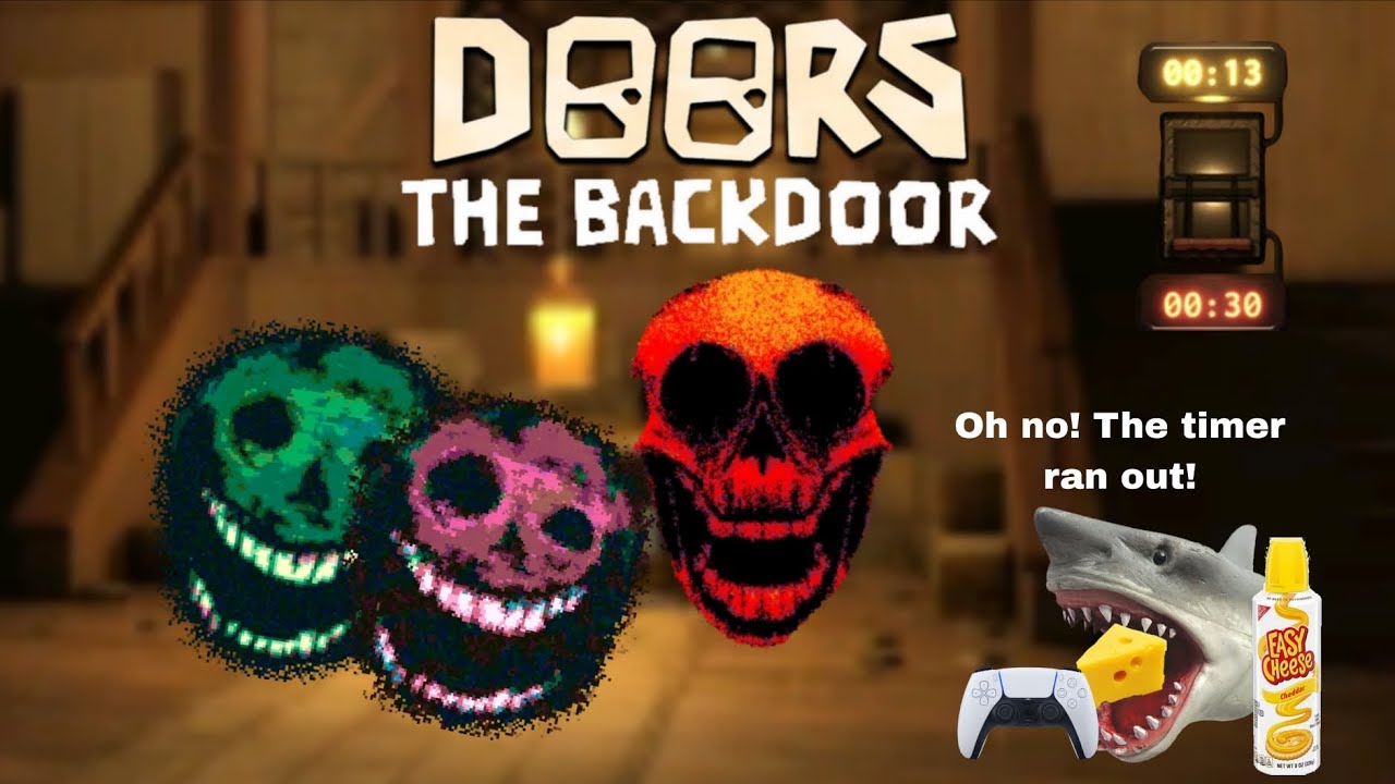 SBG Movie: Shark Puppet Plays The Backdoor in Roblox Doors ( Part 1 )