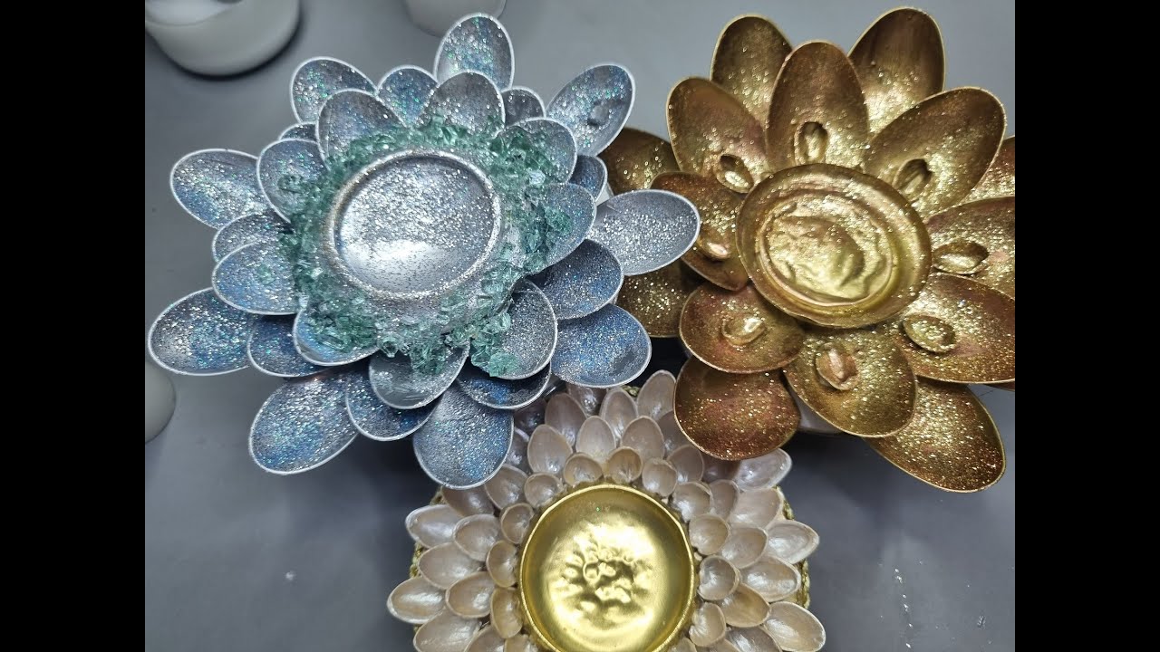 Navidad 2025 Bellísimos candelabros con materiales ♻️RECICLADOS #diy #navidad #reciclaje #tips