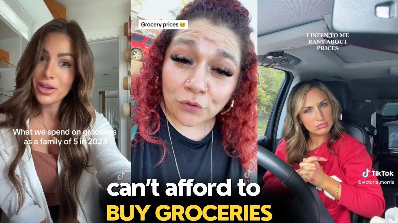 TikTok Rants On Grocery Prices Are Way Too High During Inflation Making Everyone Broke!!