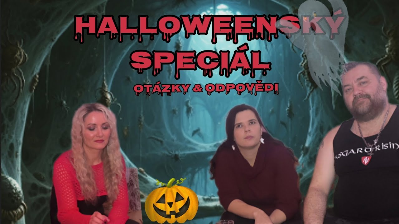 Halloweensk&yacute; Speci&aacute;l🎃 Odpov&iacute;d&aacute;me na dotazy👻