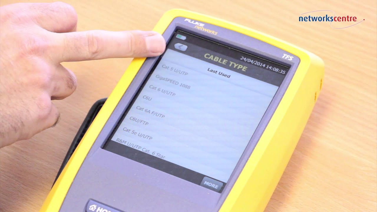Networks Centre - Fluke DSX-5000 CableAnalyzer - Overview