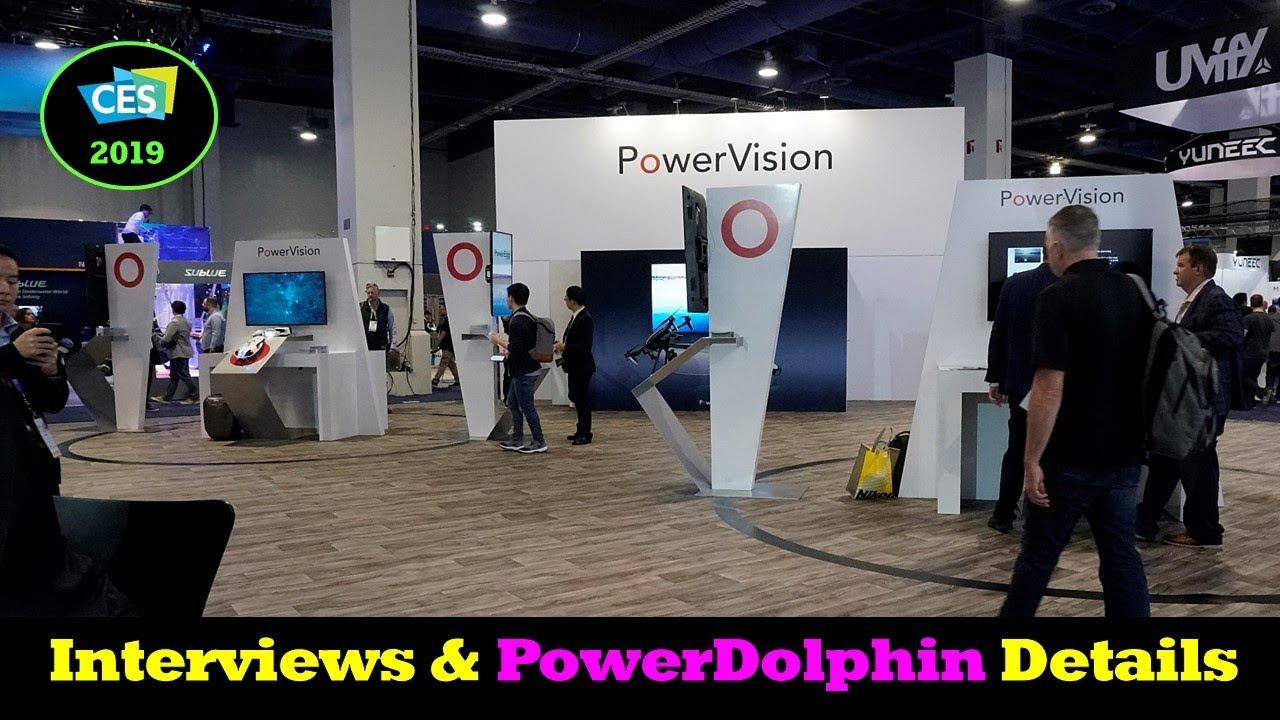 CES 2019 - PowerVision Interview and PowerDolphin Details