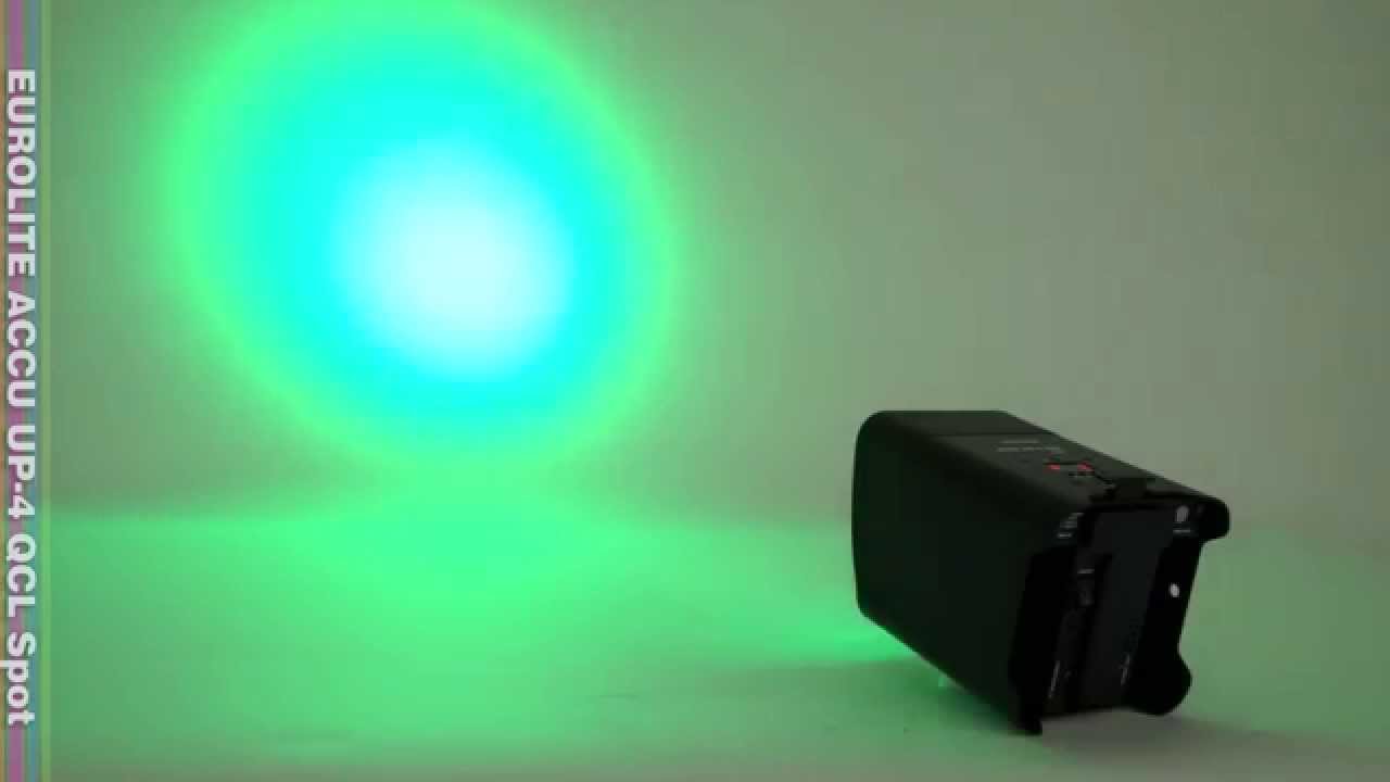 EUROLITE AKKU UP-4 QCL Spot