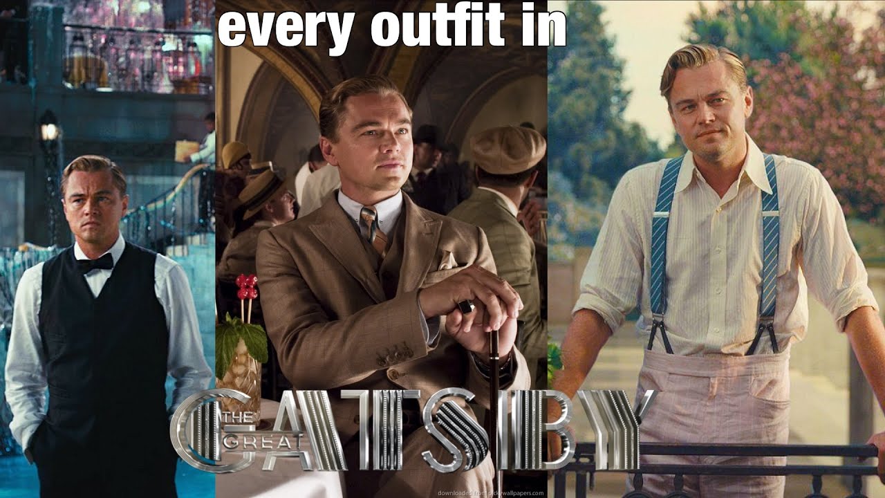 Every Outfit Leonardo Dicaprio (as Jay Gatsby) Wore In The Great Gatsby