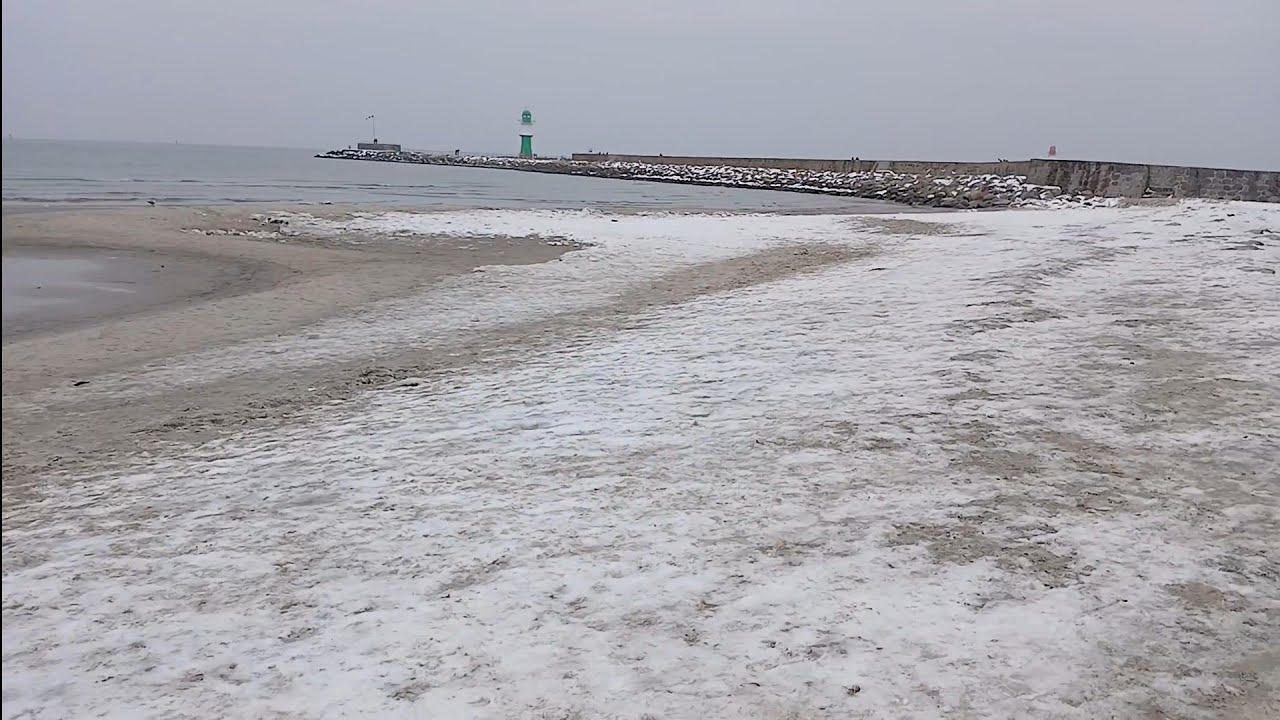 So sieht Warnemünde aus, nach den Tauwetter die letzten Tage! #nature #dream #Warnemünde #winter 