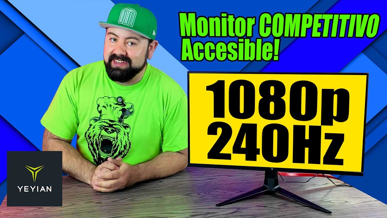 240hz Es lo que DEBES TENER, ya no hay excusa!! Monitor YEYIAN Avance 240Hz - DrogaDigital