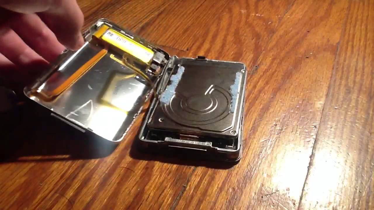 iPod classic hard drive replacement