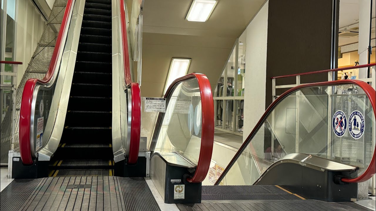 【新旧乗り継ぎ】西友町田店のエスカレーター(2F〜7F)