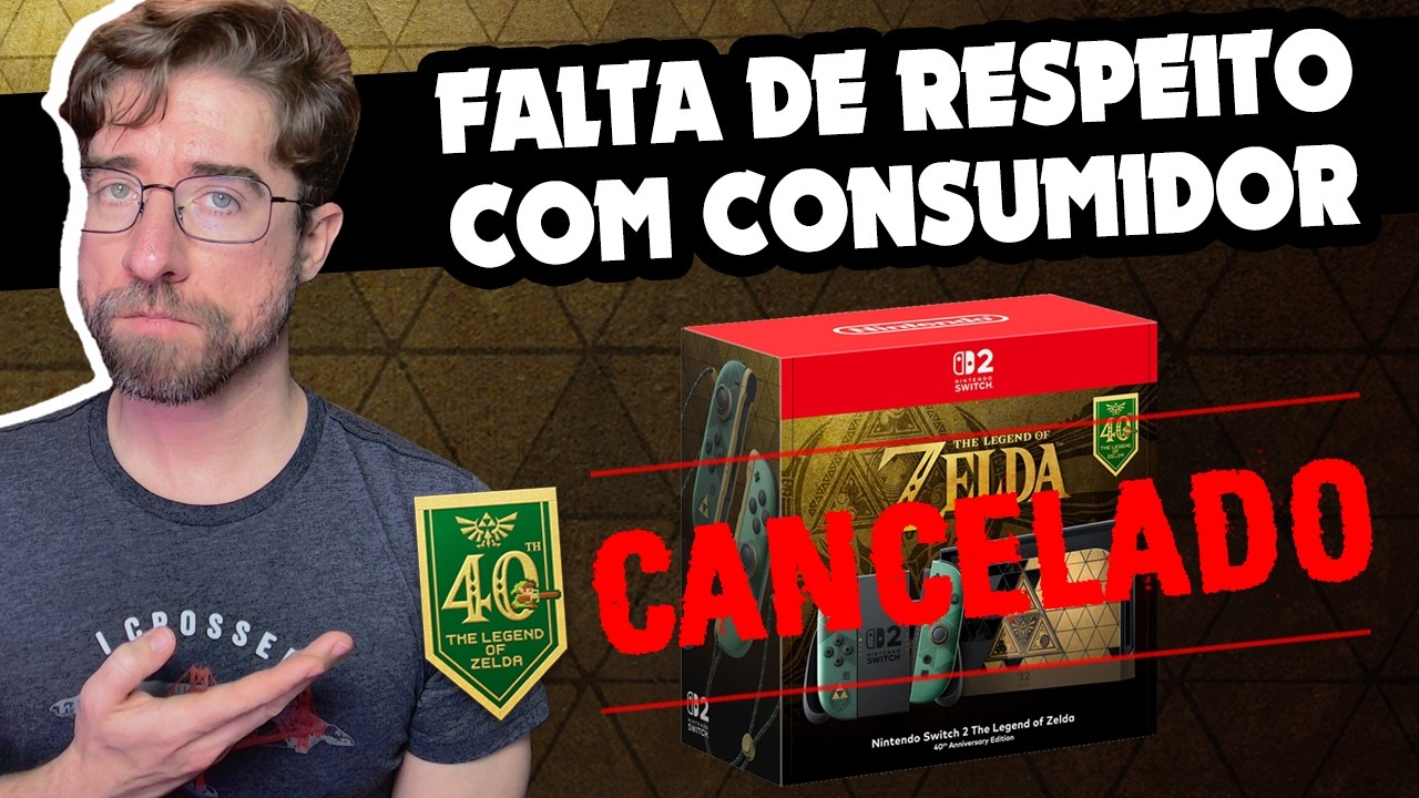 Produtos Zelda 40 anos no Brasil: Uma p&eacute;ssima pr&eacute; venda e falta de respeito com consumidor