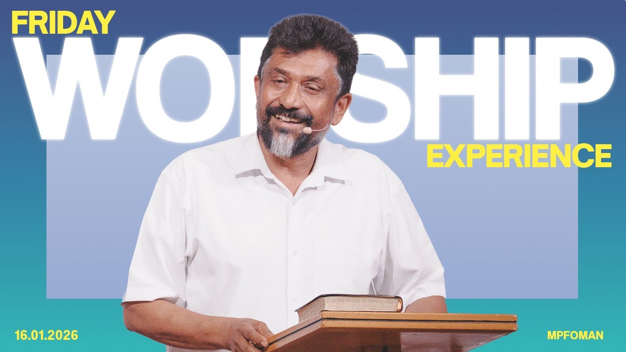 Friday Worship Experience | Pr. Saji Andrews | 16th January 2026