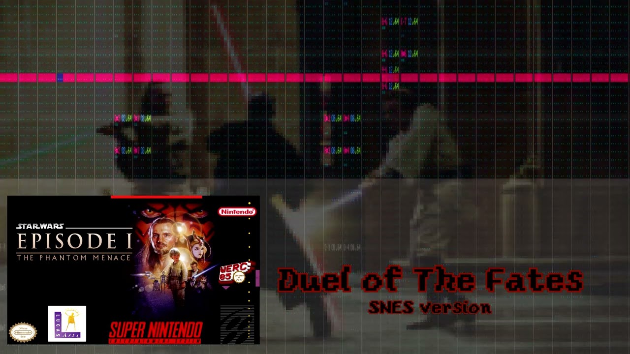 DUEL OF THE FATES 16 bit - SNES Chiptune Cover ( werc85 ) OpenMPT