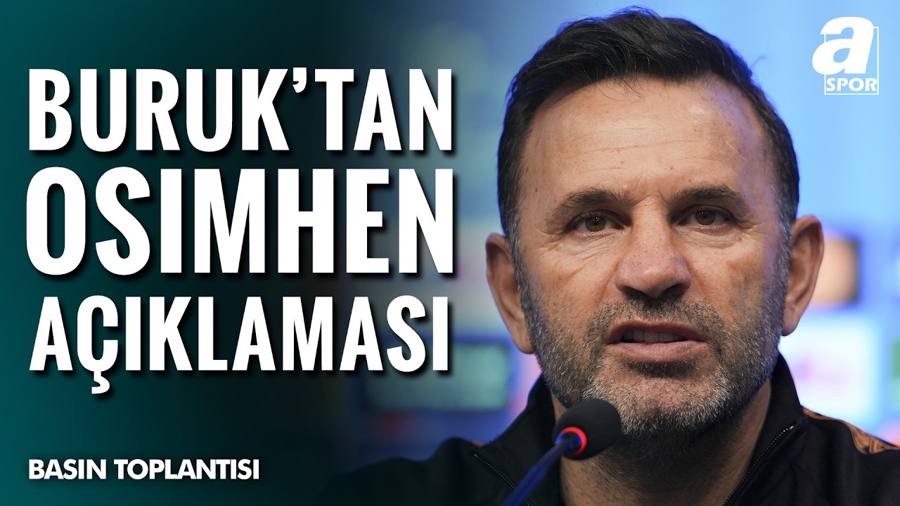 Okan Buruk'tan Juventus Maçı Öncesi Osimhen'in Sakatlığı Hakkında Açıklama!