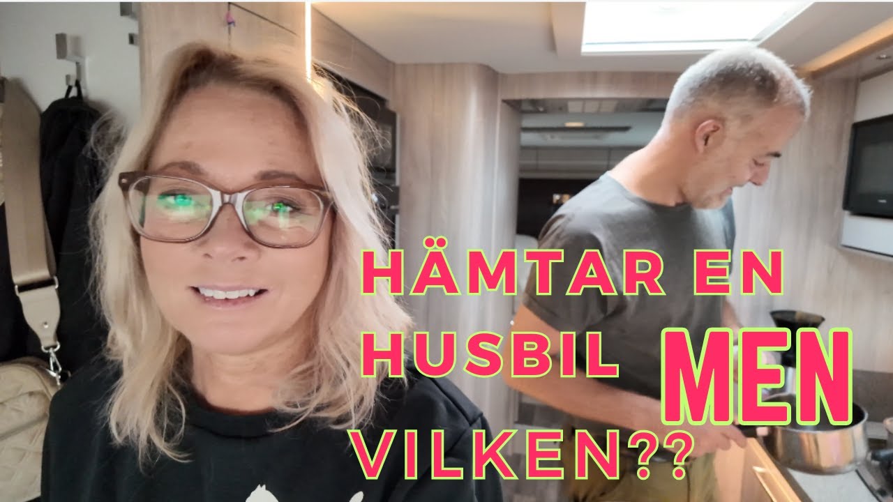 Äntligen! Vilken valde vi egentligen:) En husbil valde vi!
