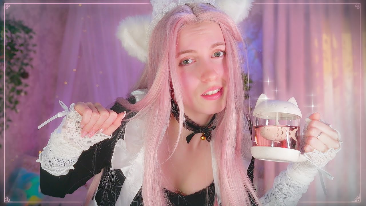 ASMR ТВОЯ КОШАЧЬЯ ПОДРУГА Заботится о Тебе Перед Вечеринкой 💗 (Ты Болен)