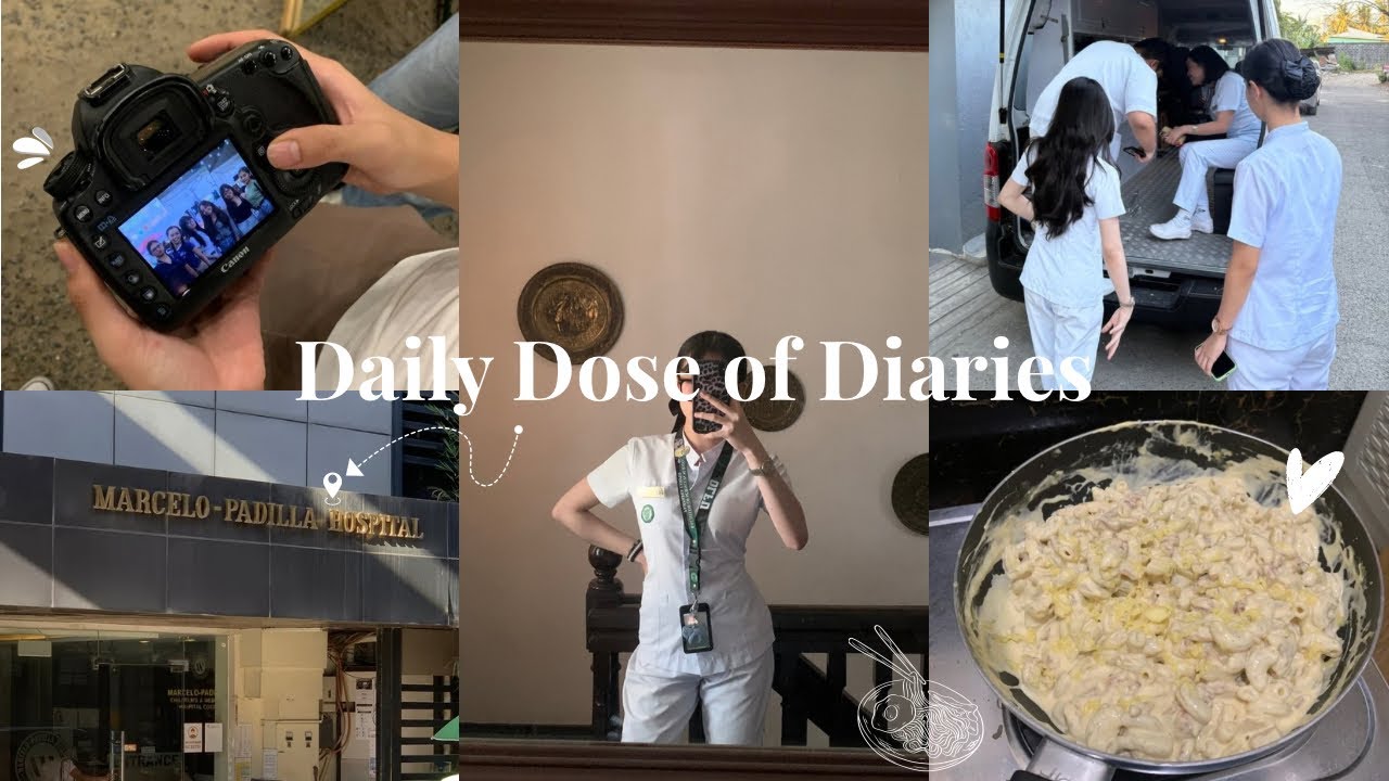 Daily Dose of Diaries | First day of class, Flea market, ER duty 