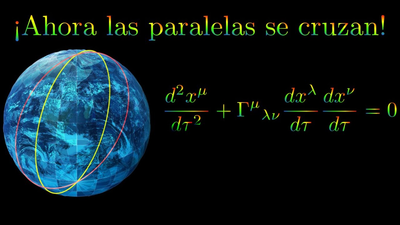 Geodésicas: Las trayectorias más rectas en espacios curvos | Relatividad