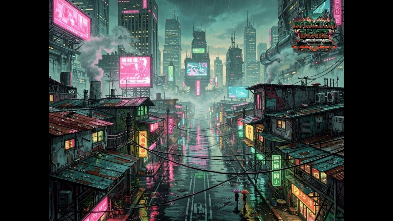 Black Rain (Synthwave Mix to drive/relax/study/etc) - Impractical Beatz