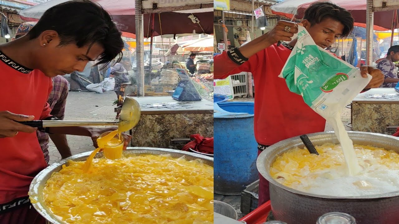 Making Of Apple Juice On Street 💫💥 | Mumbai