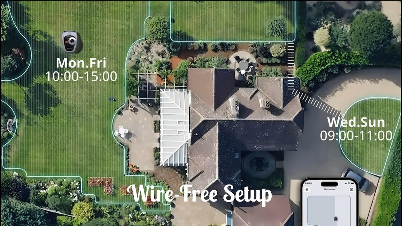 Segway Navimow i105n Robotic Lawn Mower Overview