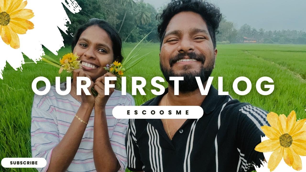 OUR FIRST VLOG | ESCOOSME😌