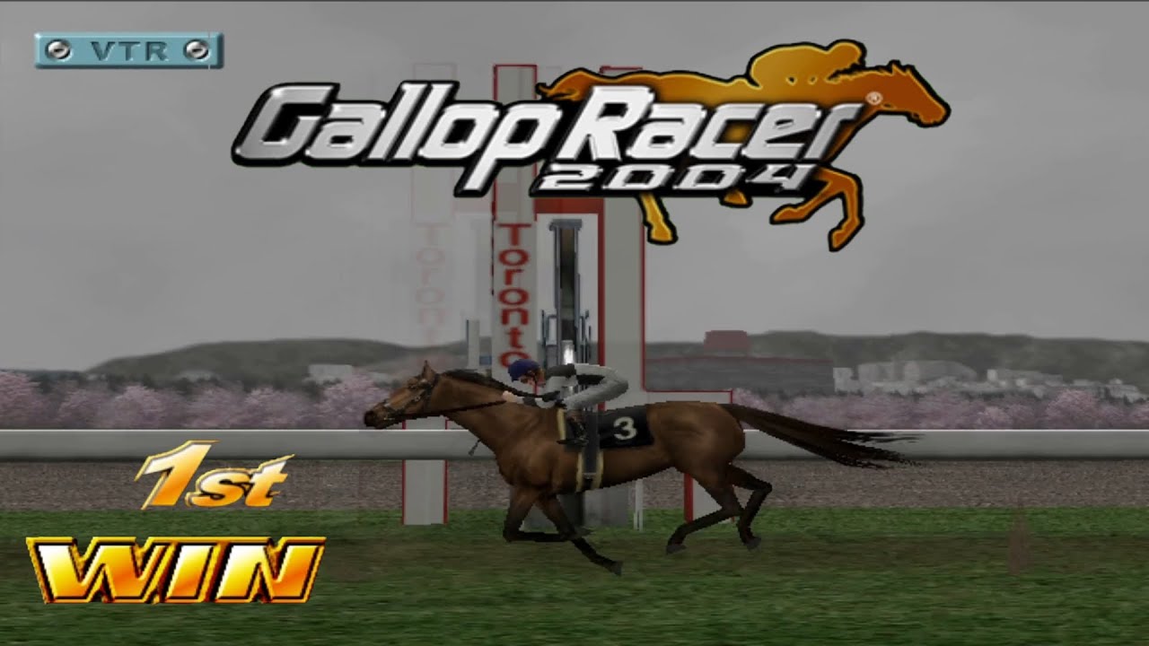 My first win! | Gallop Racer 2004 (PS2)