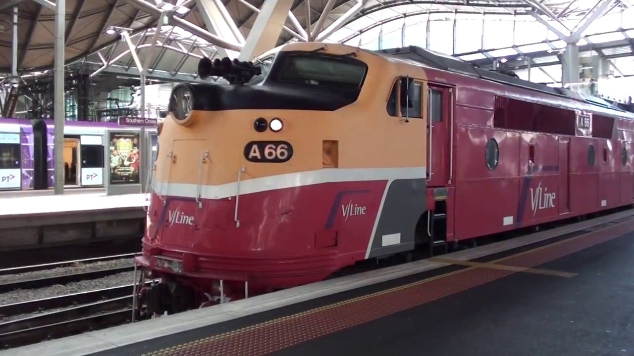 A trip on V/Line's A66 on the Seymour line