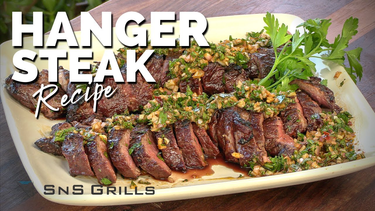 Grilled Hanger Steak Recipe - How To Cook Hanger Steak On The BBQ