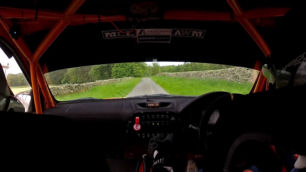 SS1 Westruther 1 Jim Clark Reivers Rally 2023 Jock Armstrong & Hannah McKillop