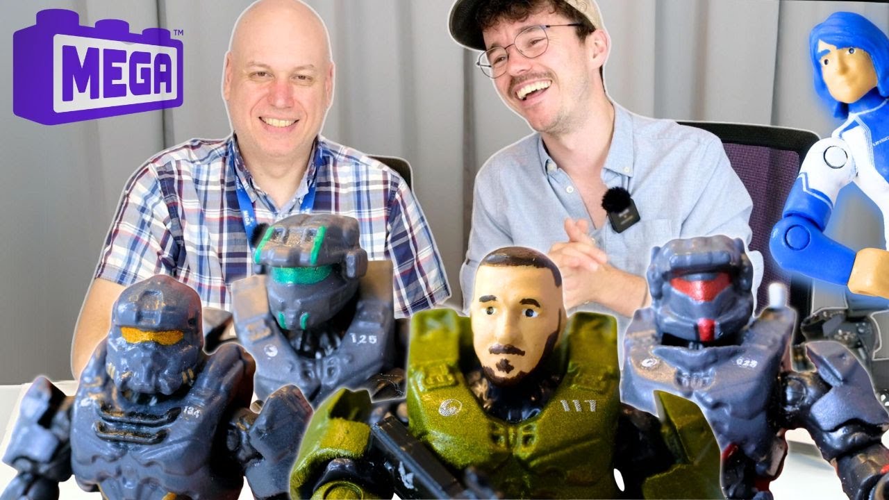 Hand Painted Halo Prototypes w/ Mega! TheDomain