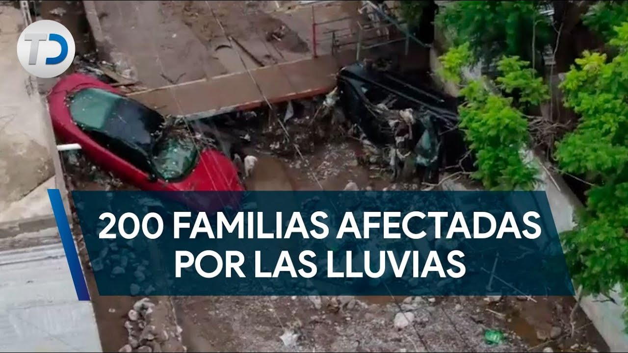 200 familias afectadas por las lluvias en Torreón