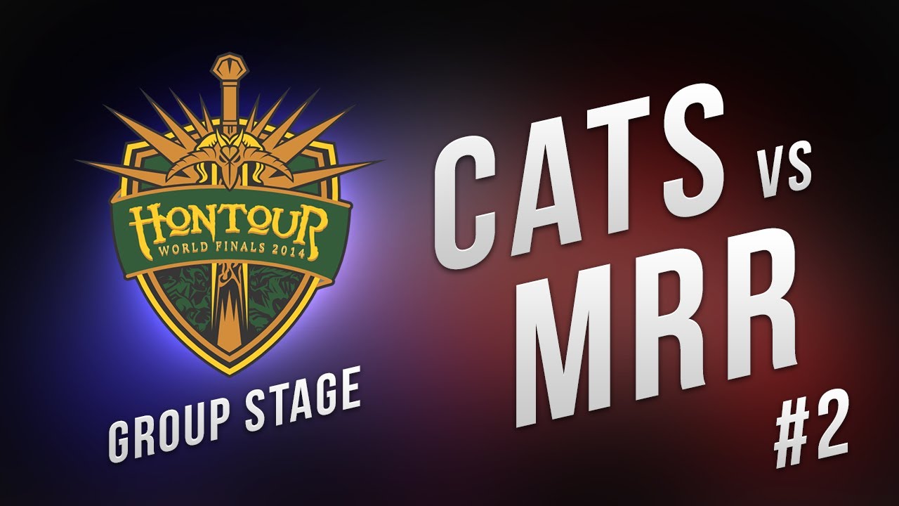 Cats vs MRR #2 | Group Stage | HoN Tour World Finals 2014 [GSL 2014]