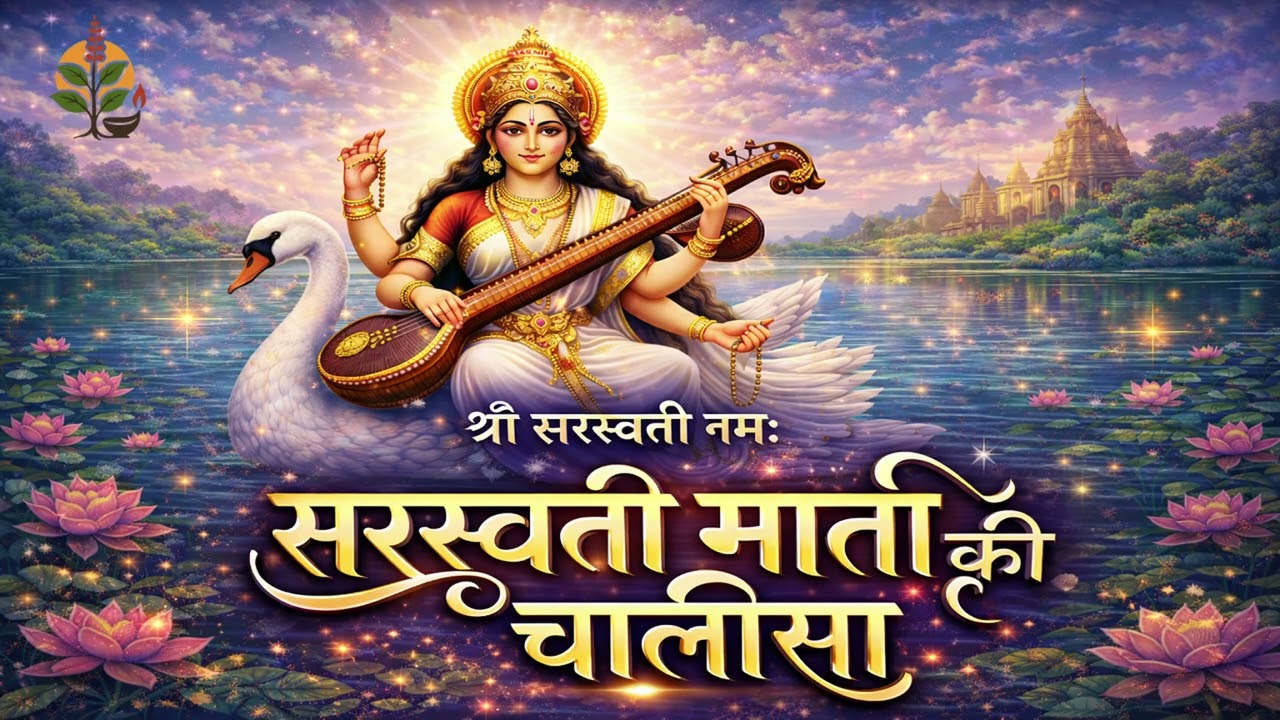 श्री सरस्वती चालीसा | Saraswati Mata Chalisa | Vidya & Gyan Bhajan