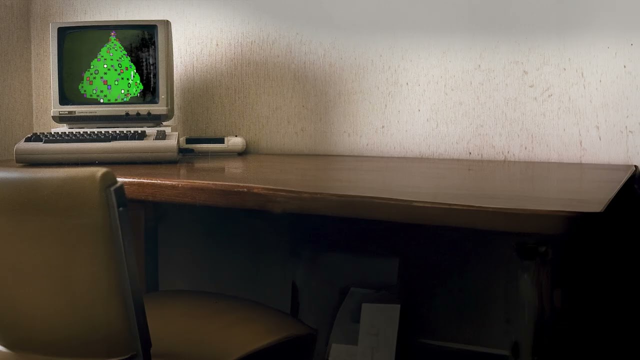pov: you left your Commodore 64 playing music because it's snowing outside!