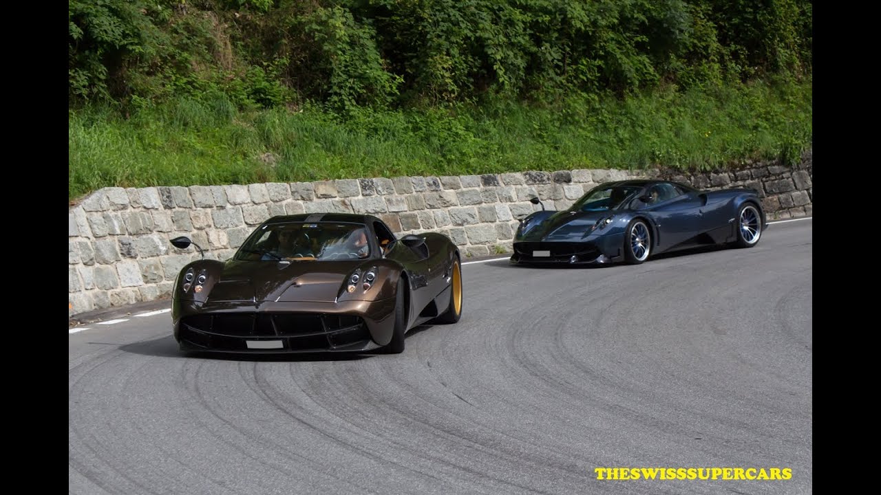 Lakes GT Rally 2016 - Huayras, Ford GT, SLS Black Series...