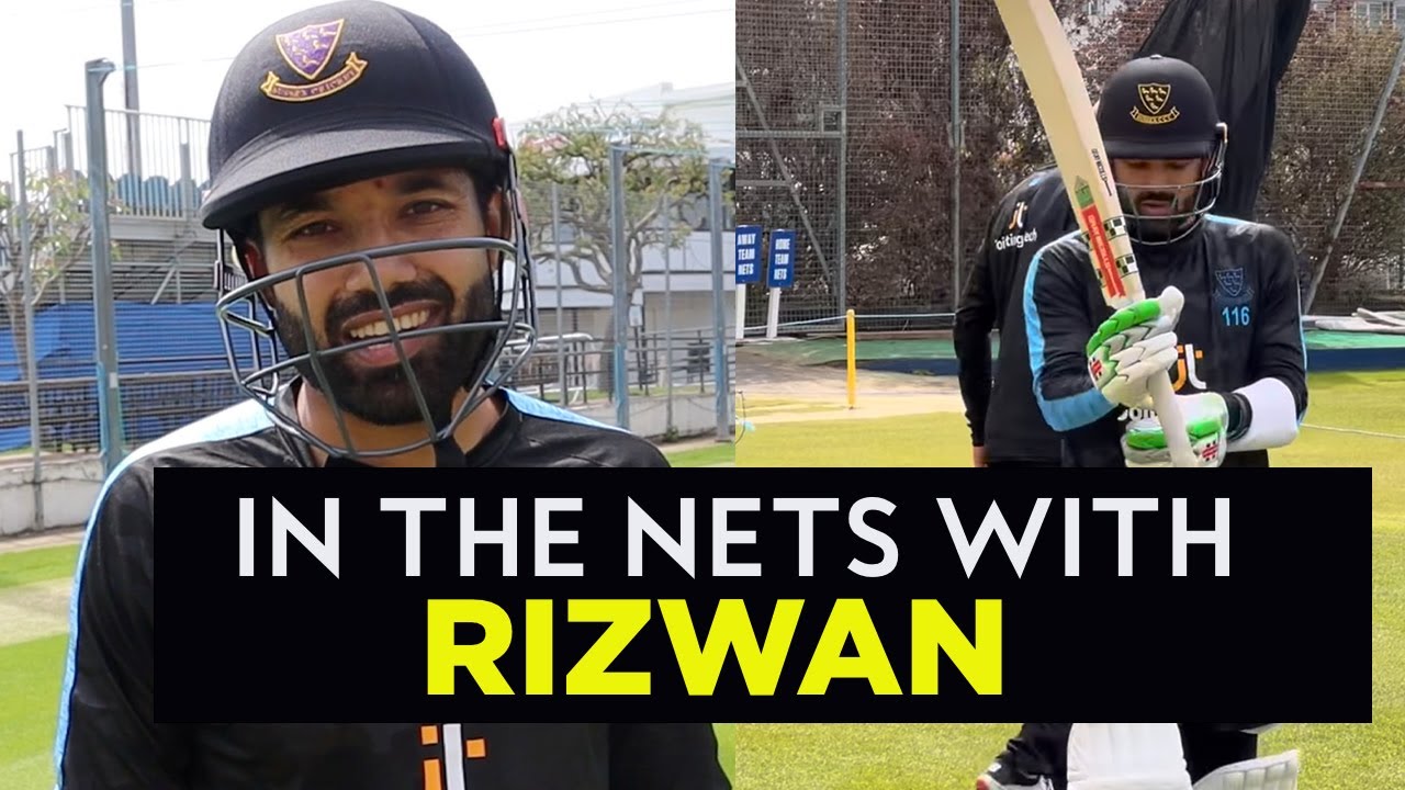 Mohammad Rizwan Batting Masterclass - In The Nets MIC'D UP! | Best Batting Tips, Techniques & Advice
