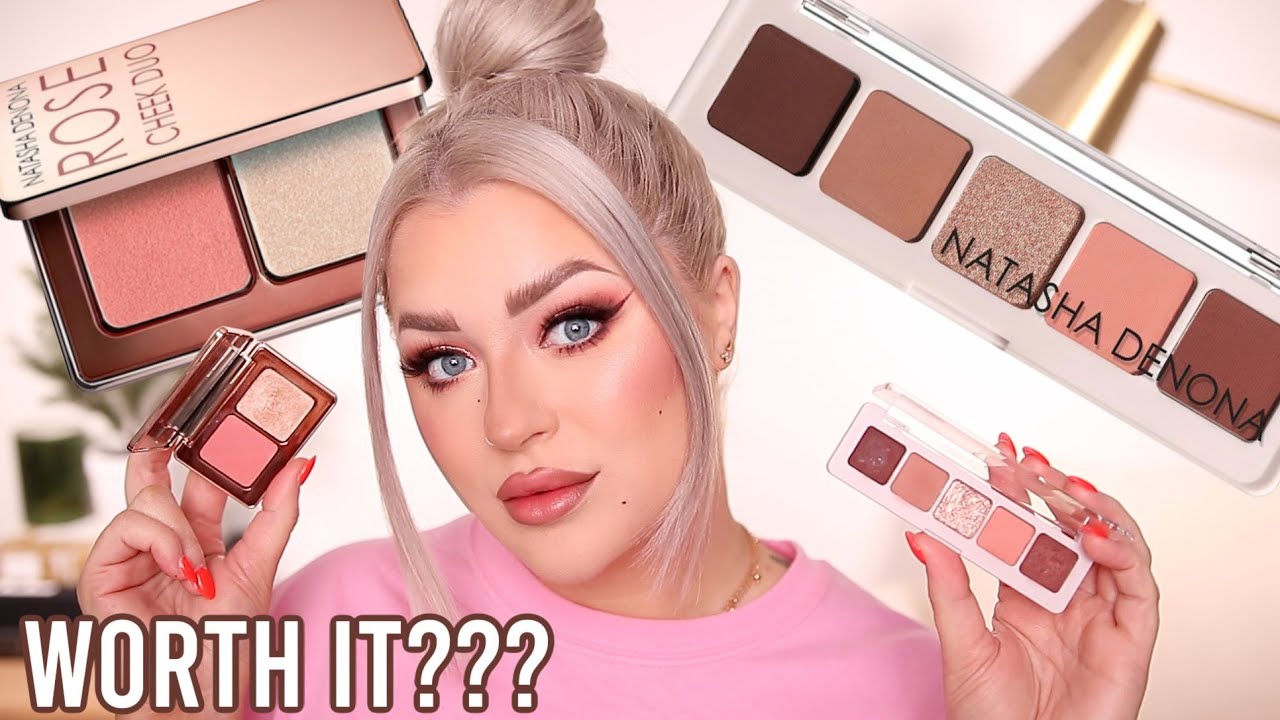 NEW NATASHA DENONA MINI BIBA PALETTE & ROSE CHEEK DUO FIRST IMPRESSIONS...