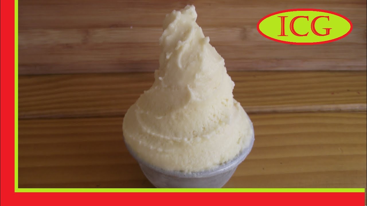 Homemade Häagen Dazs vanilla ice cream(no machine)