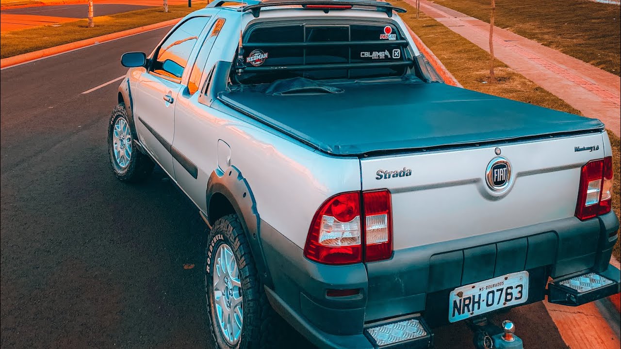 Strada working 10/11 com kit suspensão e pneu 205/70r15