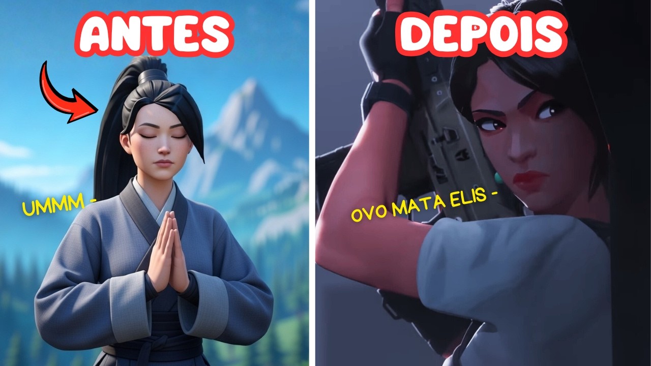 A Vida de Cada Agente ANTES do Valorant