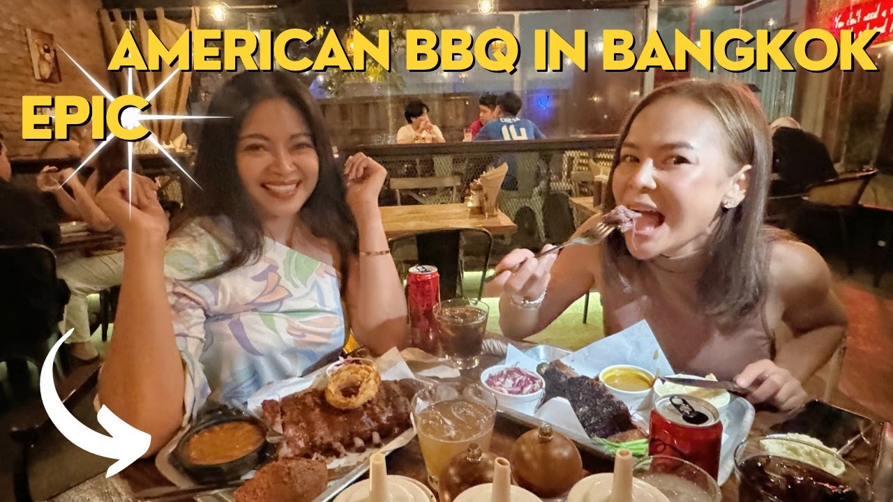 Living it up in Bangkok: Italian Dinner, Rooftop Cocktails & Awesome American BBQ
