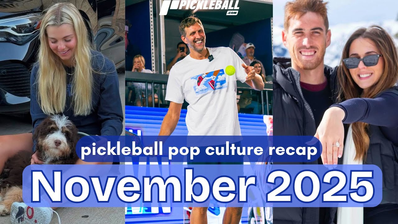 Everything you missed in Pickleball Pop Culture in November 2025