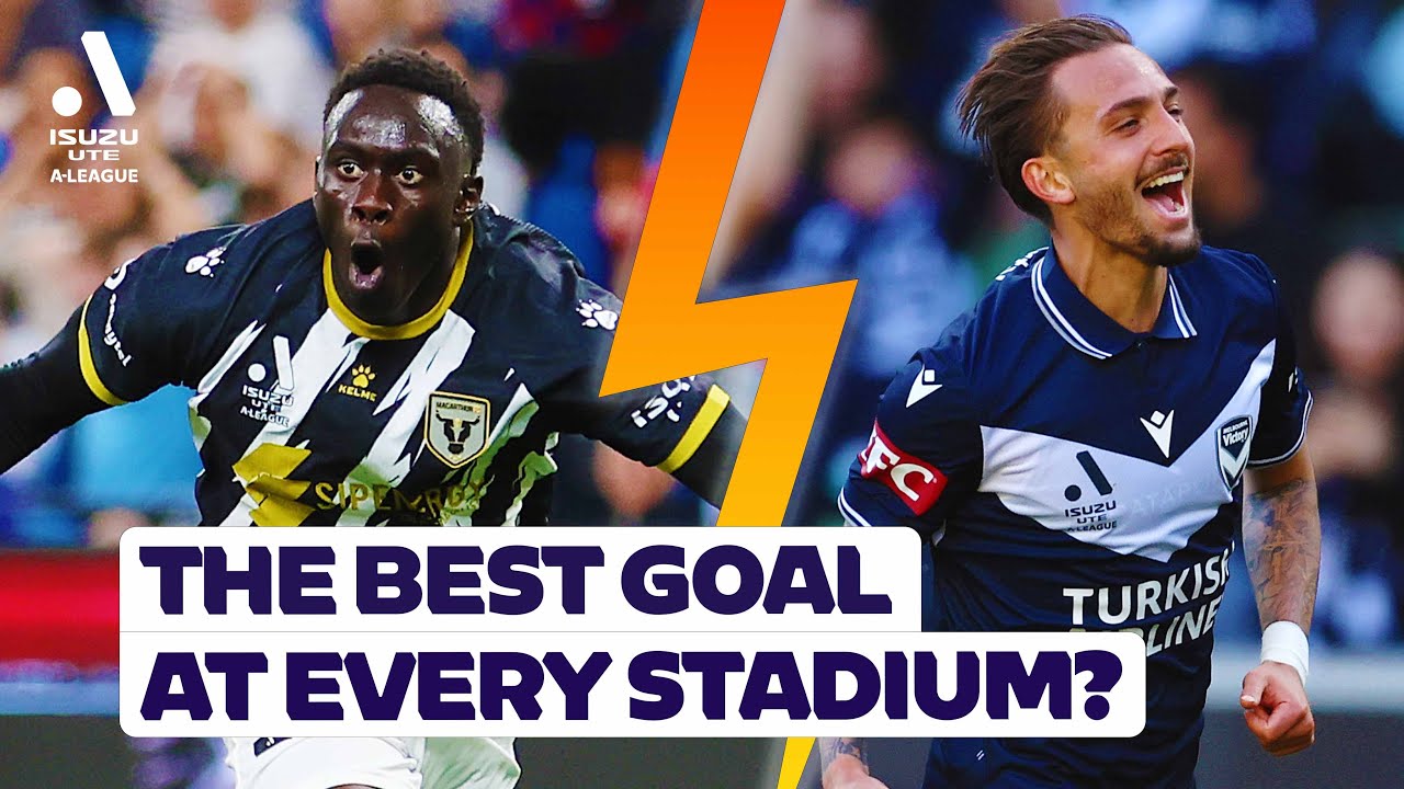 11 GREAT GOALS | The Best From Every Isuzu UTE A-League Stadium!