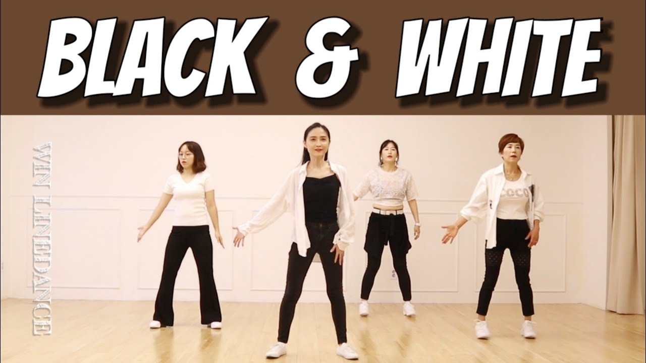 Black & White Linedance#중급라인댄스#JHLinedance#오주현라인댄스
