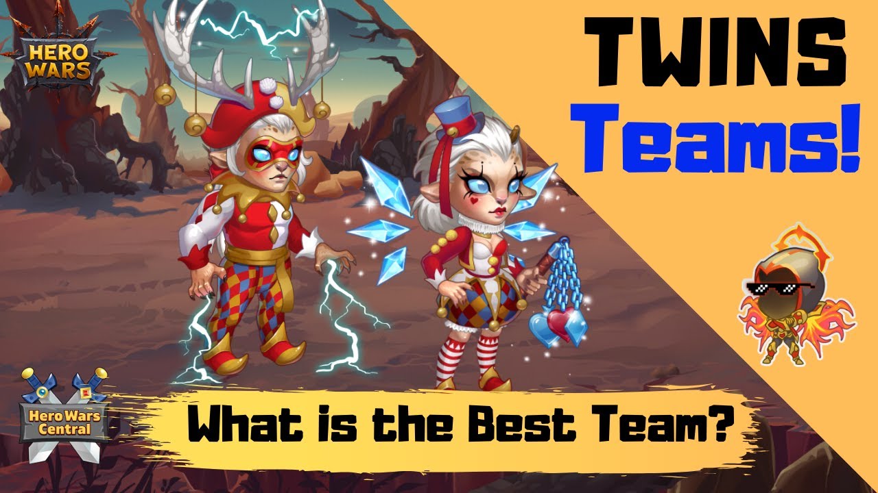 Hero Wars | What is the Best Twins Team? Lars and Krista!