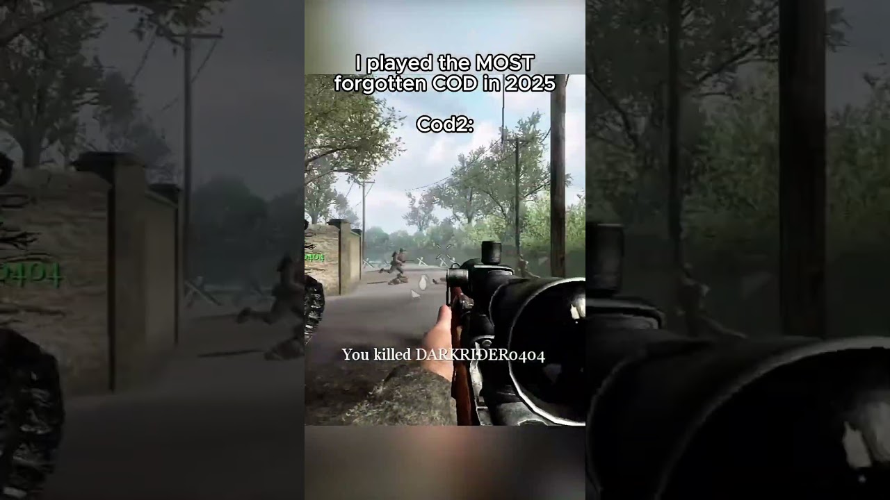 CALL OF DUTY 2 IS INSANE IN 2025 ✅ #callofduty #cod #cod2 #callofduty2 #nostalgia #codclips #gaming