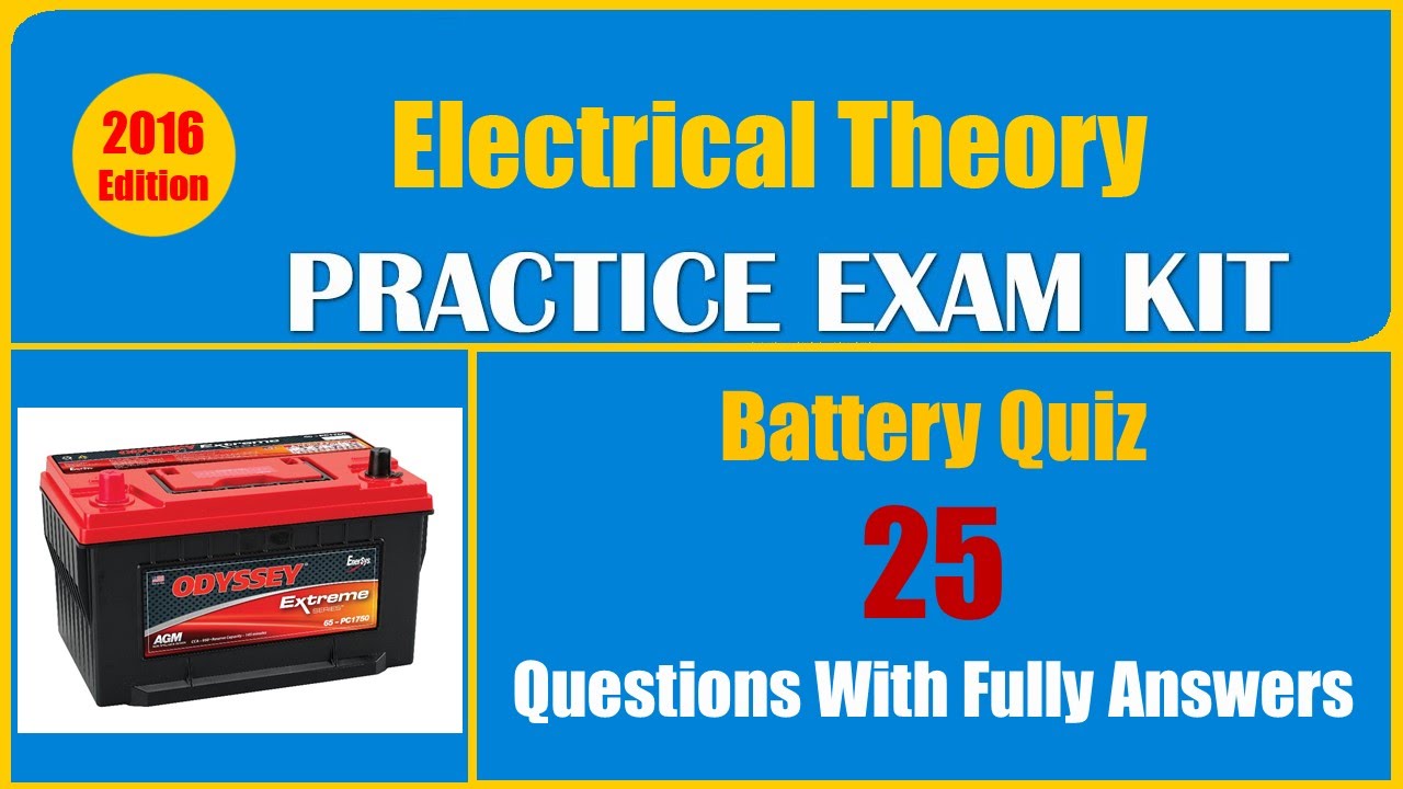 Battery Quiz Questions (25 Questions With Fully Answers)
