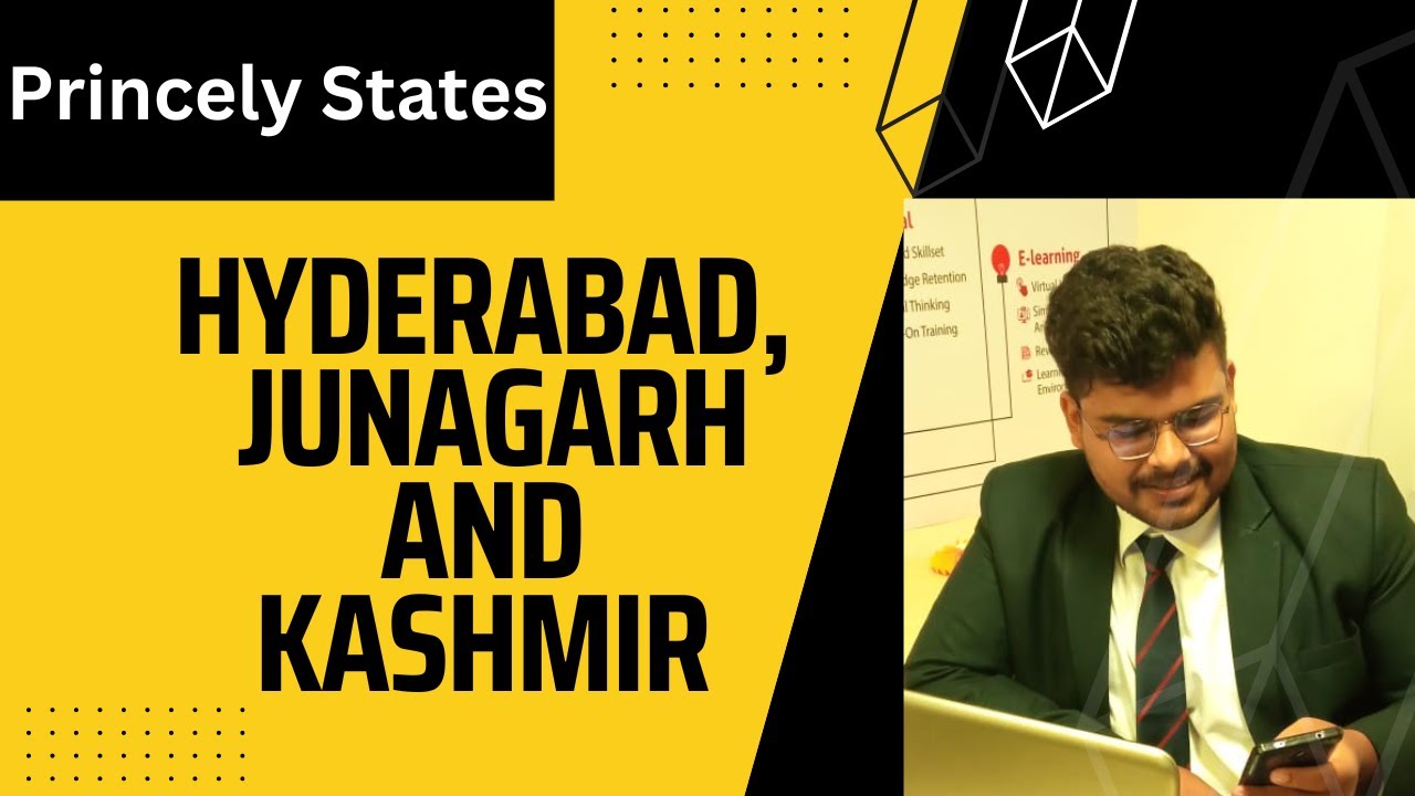Integration of Princely States | Hyderabad, Junagarh and Kashmir || रियासतों का एकीकरण | polity